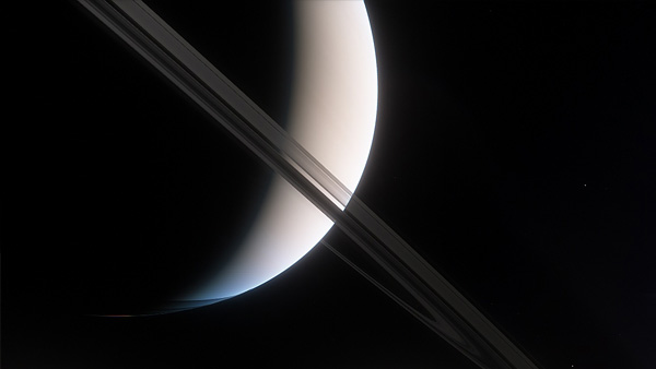 Saturn's Majestic Rings - Space Engine